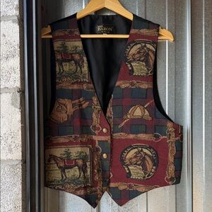 VINTAGE VON BARON Equestrian Vest